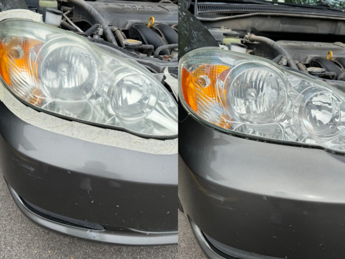 professional headlight restoration